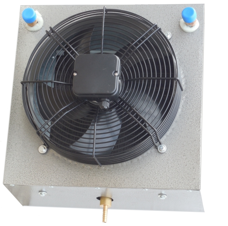 Тепловентиляторы водяные для отопления промышленных помещений.
